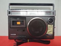 昭和レトロ モノラルラジカセ SONY CF-1980Ⅱ 故障品 - メルカリ