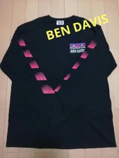 BEN DAVIS 長袖カットソー ブラック　ロンTのサムネイル