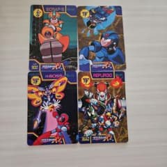 ロックマンX2 カードダス 4枚セット - メルカリ