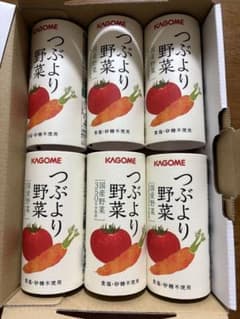 KAGOME つぶより野菜 350ml 6本セット - メルカリ