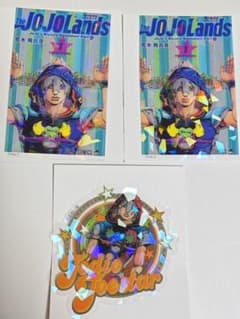 조조의 기묘한 모험 JOJOWORLD 한정 클리어 스티커 조디오