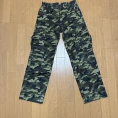 迷彩柄 カーゴパンツ デニム　カモフラ 古着のサムネイル