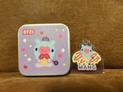 BT21トレーディング缶ケース入りアクリルキーホルダー♡MANGのサムネイル