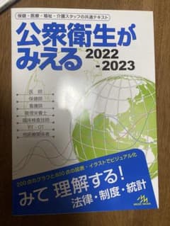 公衆衛生がみえる2022−2023[第5版]／メディックメディアのサムネイル