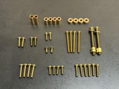 カーミットチェア用　真鍮パーツセット　真鍮スペーサー　真鍮ネジ カーミットチェア用 真鍮パーツセット 真鍮スペーサー 真鍮ネジ - メルカリ