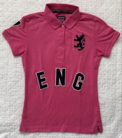 Admiral GOLF レディース 半袖 ポロシャツ ピンク S ゴルフウェアのサムネイル