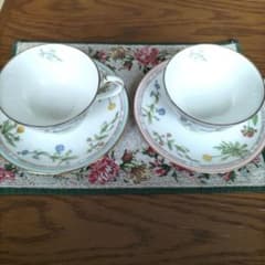 ノリタケ☆コーヒーカップ&ソーサーペアセットのサムネイル