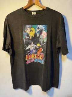 公式 新品 NARUTO ダーク Tシャツ 黒　ヴィンテージ　ナルトのサムネイル
