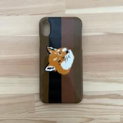 値下げ　スマホケース メゾンキツネ　iPhone X 10ケースのサムネイル