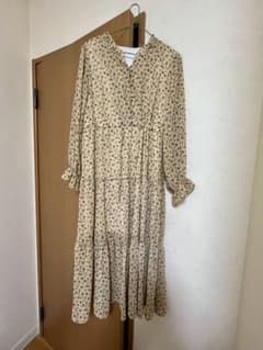 花柄 ロングワンピースのサムネイル