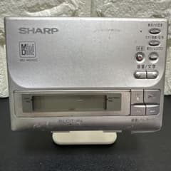 SHARP MDレコーダーMD−MS100 通電 再生 確認済 ジャンク 現状品
