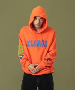 xlarge Xgarl オレンジ　パーカー　ユニセックスのサムネイル
