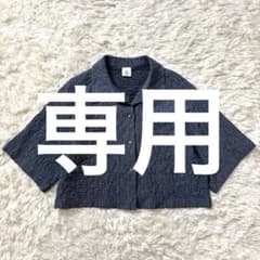 美品】6(ROKU) ロク キュプラポリエステル エンブロイダリー シャツ 
