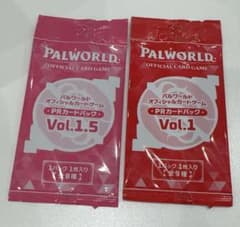 パルワールド オフィシャルカードゲーム PRカードパック Vol.1＆1.5のサムネイル