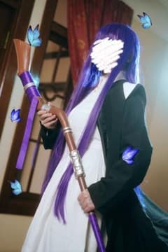 葬送のフリーレン フェルン コスプレ衣装+ウィッグ+杖のサムネイル