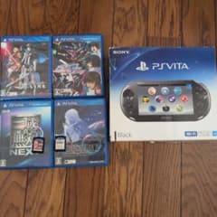 PlayStation Vita 本体 ブラック ソフト6本セット - メルカリ