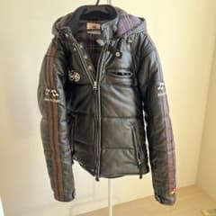 Clay Smith フード付きフェイクレザージャケット - メルカリ