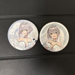 白銀ノエル ウェディング缶バッジ 2個セットのサムネイル