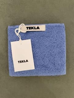[신품 미사용] TEKLA / 테크라 핸드 타올 블루