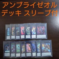 遊戯王【アンブラル ライゼオル】デッキ スリーブ付 A - メルカリ