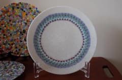 ベネチアンガラス ミルフィオリ プレート 皿 江波冨士子/黒木国昭/藤田喬平 ミルフィオリ ガラス プレート グラス 江波冨士子/舩木倭帆/藤田喬平