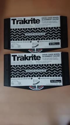 Trakrite ドライブオーバー ホイール アライメントゲージ 2個セットのサムネイル