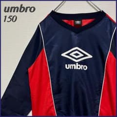 【良品　ビッグロゴ】 umbro アンブロ ピステトップ 古着 キッズ 150