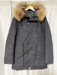 nano universe ダウンジャケットNUC04DW380NS 西川ダウン ナノユニバース西川ダウンS NUC04DW380NS ブラック