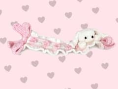 【ハンドメイド】人間用 うさぎのあみぐるみ ヘッドドレスのサムネイル