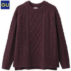 アランケーブルセーターのサムネイル