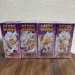 ワンピース ワールドコレクタブル ギア5 ルフィ 4種セットのサムネイル