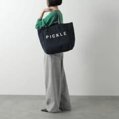 アニヤハインドマーチ　PICKLE トートバッグ ネイビーのサムネイル