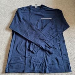 さよならポエジー　ネイビー 長袖Tシャツのサムネイル