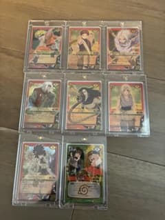 NARUTO ナルト トレーディングカード 8枚セットのサムネイル