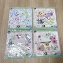 一番くじ ポケモン EIEVUI&Floral Candy アートタオル全4種 - メルカリ