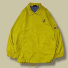 90s FRED PERRY コーチジャケット ナイロンジャケット グッドカラー