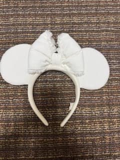 ディズニーミニーカチューシャ白のサムネイル