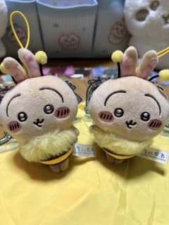 ちいかわ ハチさんぬいぐるみ【うさぎ】2体セットのサムネイル