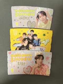 NCT WISH メガコーヒー カップスリーブ 3種セットのサムネイル