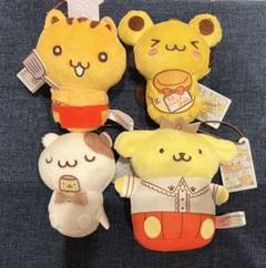 ポムポムプリン チームプリンアクリル付きシーンマスコット 全4種セット