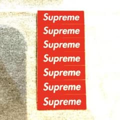 Supreme ミニボックスロゴ ステッカー 7枚セットのサムネイル