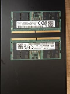 Samsung DDR5 SO-DIMM 16GB×2枚 32GBのサムネイル