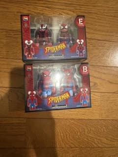 BE@RBRICK SPIDER-MAN Pair Box Prize B Prize E Prize Set