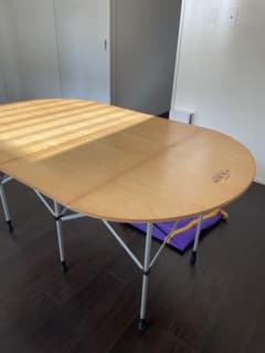 スノーピーク 折りたたみテーブル 円形 キッチンテーブル - メルカリ