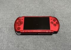 SONY PSP-3000 レッド 本体　カセット7点セット【ジャンク】のサムネイル