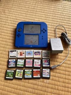 ニンテンドー2ds 充電器　ソフト付き　訳ありのサムネイル
