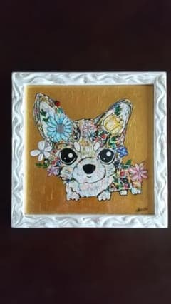 【即購入OK】隠れ銅版画作家YM 彩色「コーギー」手作り額装 即購入OK】隠れ銅版画作家YM 彩色「コーギー」手作り額装 - メルカリ