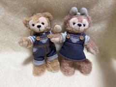 ダッフィー＆シェリーメイ　ぬいぐるみバッジのサムネイル