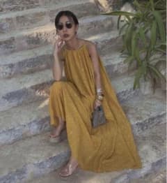 Ameri MEDI LAMP HALTER NECK DRESS - メルカリ