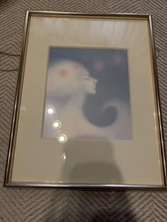 若尾和呂『天音』 油彩画 額装付き 4号 美術品 タリズマニックアート 開運絵画 若尾和呂 幸福を呼ぶ絵 - メルカリ